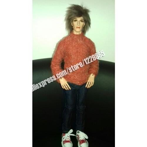 HeHeBJD 1/4 Doll handsome man DV fishion body 44cm free shipping Resin Figures model reborn gifts on sale