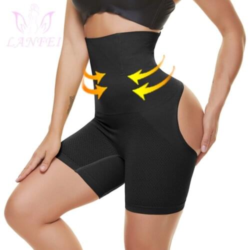 LANFEI High Waist Shaper Women Butt Lifter Leg Shaping Push Up Butt Lifter Strap Thigh Slimmer Sexy Bodysuit Slimming Shapewear