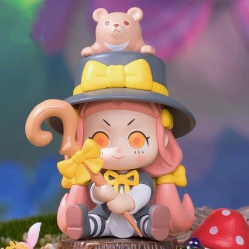 Maggie Magician Blind Box Toys for Girls Figure Action Caja Sorpresa Surprise Box Cute Model Doll Birthday Gift Blind Bag Guess