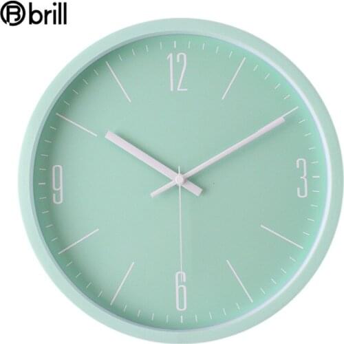 Minimalistic Wall Clock Modern Design Digital Bedroom Electronic Silent Clock Small Fresh Fashion Ins Style Wall Clock Decor