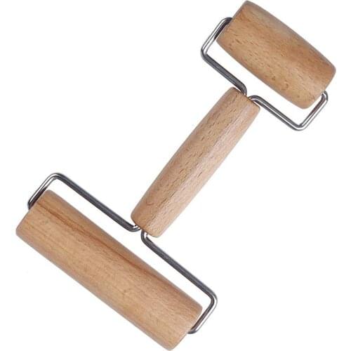 N&T NIETING 5D Diamond Painting Tool Wooden Roller, 2-in-1 Wooden Roller DIY Diamond Painting Kits for Children Adults