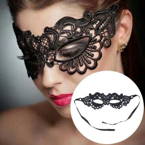 Eyewear Women Hollow Lace Masquerade Face Masks Princess Prom Party Props Costume Halloween Masquerade Masks Women Anime Cosplay