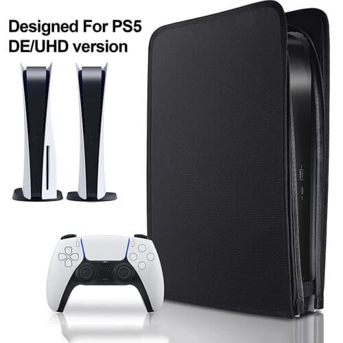 DustProof Cover For PS5 Console Case Nylon Soft Dust Proof Cover Sleeve Waterproof Cover Sleeve For PlayStation 5 Game Consoles
