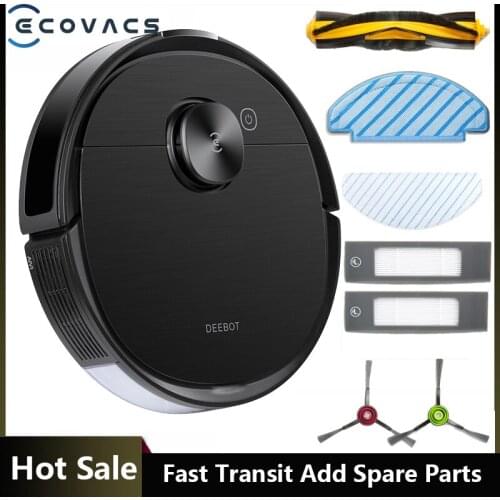ECOVACS Deebot OZMO T8 AIVI T8 AIVI Vacuum Cleaner Robot APP Function English Speaking China Version Sweeping Mopping Cleaner