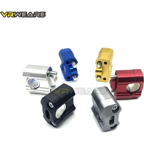 Universal motorcycle CNC 22mm 28mm Off road Motorcycle Bar Clamps Handlebar risers Adapter for 7/8" 1-1/8 Pit Dirt motorbike