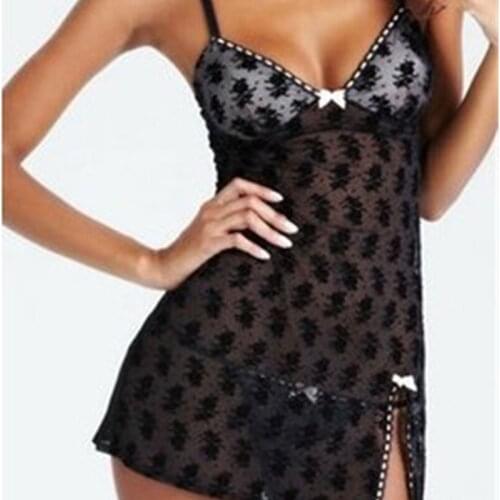 Women Sexy Lingerie Sleepwear Hot Women Sleepwear Underwear Sex Clothes Erotic Dress Black Sexy Lingerie