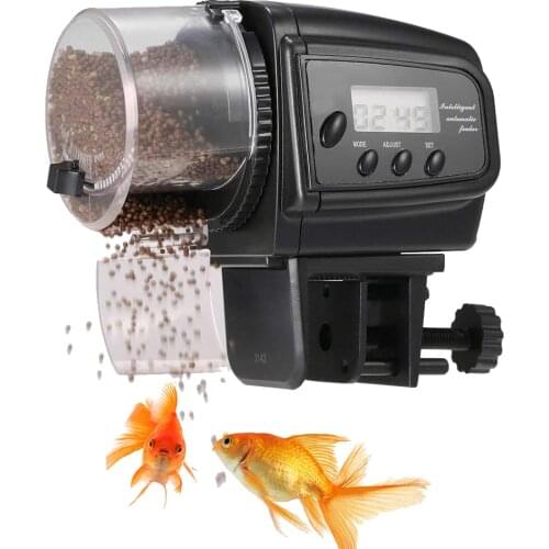 Aquarium Fish Feeder Vacation Aquarium Automatic Fish Food Dispenser Tank Feeder Timer Auto Timing Food Feeding Vacation