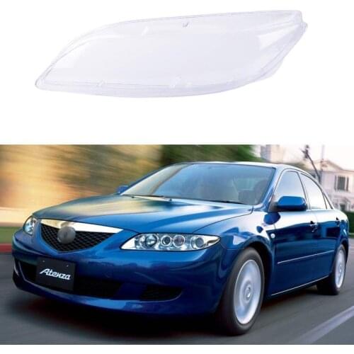 For Mazda 6 2003-2008 Car Headlight Headlamp Plastic Clear Shell Lamp Cover Replacement Lens Cover Auto Replacement Parts