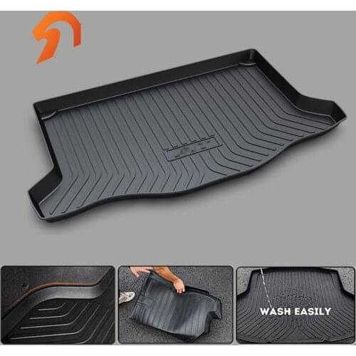 Custom fit car trunk mat for HONDA FIT ODYSSEY CR-V CIVIC CIIMO CITY BOOT LINER REAR TRUNK CARGO MAT FLOOR TRAY CARPET MUD COVER