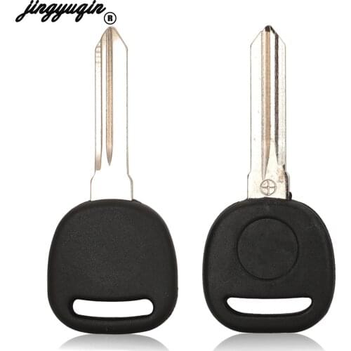 Jingyuqin Transponder Ignition Circle Plus Remote Key Shell Fob For Chevrolet Epica Cruze With Chip Groove Empty Uncut Blade
