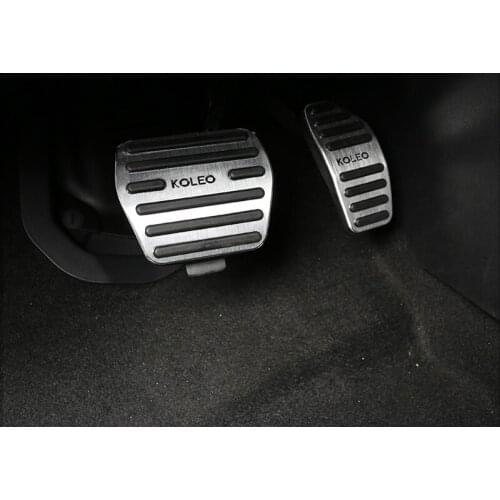 My Good Car Interior aluminum alloy free punch brake pedal accelerator pedal for 2017 2018 Renault Koleos Auto parts