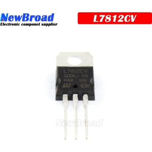 10PCS L7812CV TO220 L7812 TO-220 7812CV new and original IC
