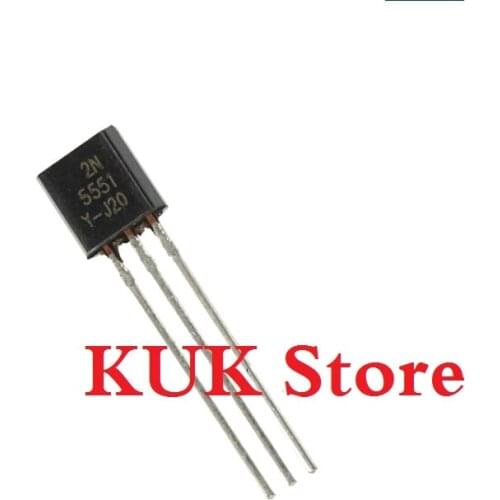 Original 100% NEW 2N5551YBU 2N5551Y 2N5551 2N 5551 TO-92 100PCS/LOT