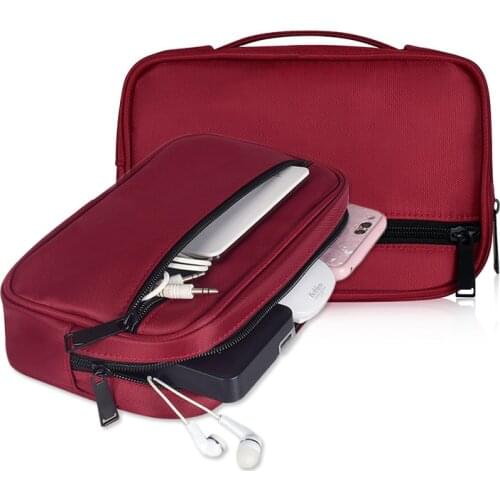 TUUTH Travel Cable Storage Bag Pouch Case Electronic Accessories Digital Organizer Storage Bag For USB Charger Phone Power Bank