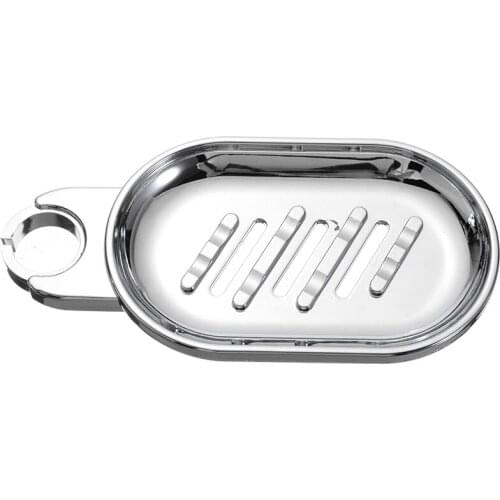 1Pc Soap Dish ABS Soap Plate Box Holder Bathroom Soap Storage Rack Drain Bathroom Shower Supply Accessories