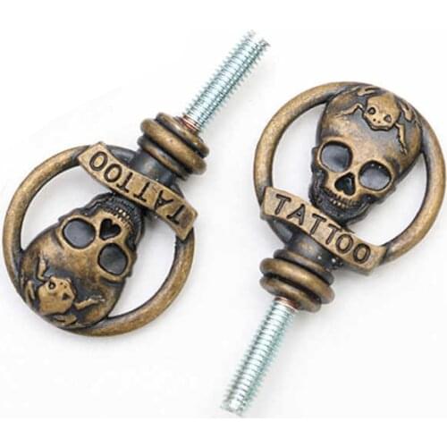1pc Microblading Skull Tattoo Parts Handle Lock Screw Tattoo accessories for Tattoo Machine Gun Tattoo Supplies tools