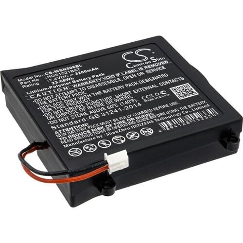 CS 3200mAh / 23.68Wh battery for Owon HDS1021M, HDS-N oscilloscope HDS1021BAT