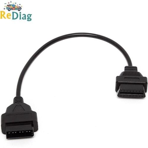 For Nissan 14PIN To 16PIN Car Diagnostic Cable Nissan 14 PIN Male to Female OBD2 Adapter Cable Connector Free Shipping