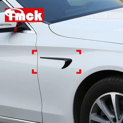 For Mercedes Benz AMG A S CLS GLE GLA CLA GLC GLS Class W177 W167 W118 C118 Car Fender Air Knives Wind Vane Emblem Sticker Badge