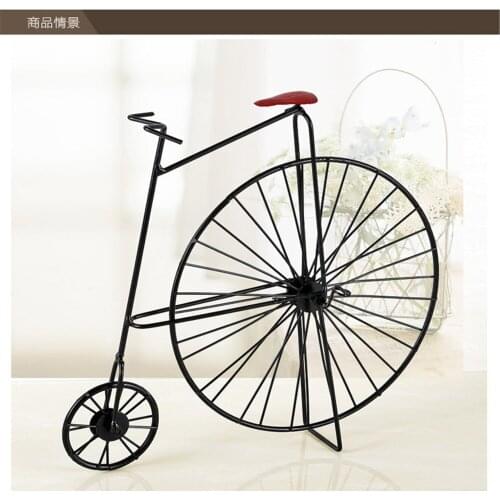 Home Decorative Vintage Old Bicycle Home Decor Bar Coffee Restaurant Furnishing Articles Retro bicycle furnishing articles