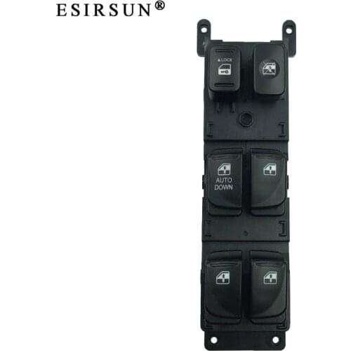 ESIRSUN Window Front Left Master Power Lifter Switch Fit For Hyundai Accent 2007 2008, 93570-1E110,935701E110