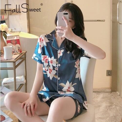 Женские пижамы-рубашки Fallsweet China At AliExpress