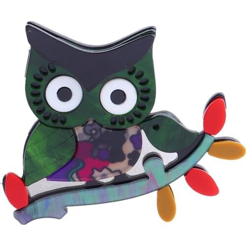 Fashion Bird Pins and Brooches For Women Girls Vintage Badges Sweater Scarf Lapel Pins Badge Animals Brooches Female Jewelry