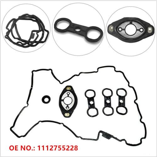 OEM 11127552280Camshaft Adjuster Eccentric Shaft Seal w/ Valve Cover Gasket fit For BMW 128I BASE 323I BASE 328I LUXURY SEDAN