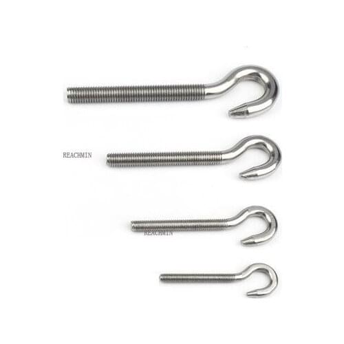 WHOLESALE!!!M4 M5 M6 M8 M10 304 Stainless Steel Lifting Eye Bolts Hook Screws Bolts
