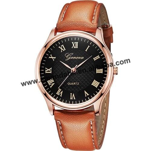 Wholesale Women Fashion Watches New Students Men Casual Dress Watch Strap Army Men Quartz Geneva Wrist Watches 626