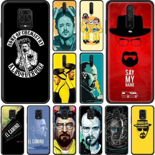 Popular TV series Breaking Bad Phone Case For Xiaomi Redmi Note 9S 9 8 7 10 Pro 8T 9C 9A 8A Soft Silicone Smart Back Cover Funda