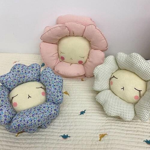 Cute Flowers Wall Hanging Ornaments Cotton Kids Room Decor Nordic Style Hanging Decorations for bedroom Home Decoration