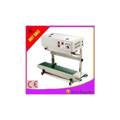 Vertical Automatic Film Impulse Sealer Semi Auto Sealing Machine Continuous Plastic Bag Seal Print Date Free Shipping Fr900
