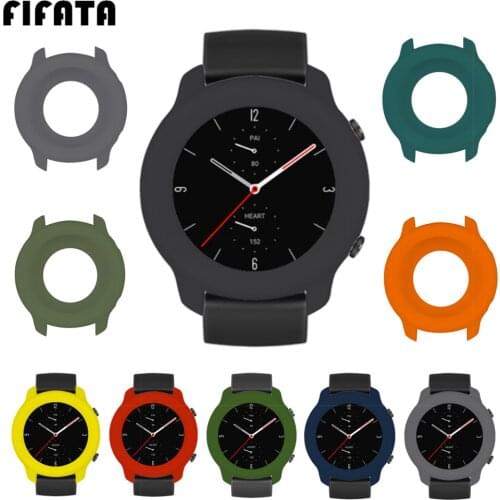 FIFATA Soft Silicone Protective Case For Xiaomi Amazfit GTR 2 / GTR 47mm Smart Watch Protector Cover Shell For Huami Gtr2 Gtr 47