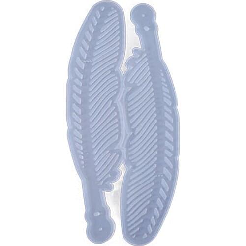 1pcs DIY Crystal Epoxy Fan Silicone Mold Hollow Feather Fan European Style Handmade Fan Scrapbooking Decorative Craft