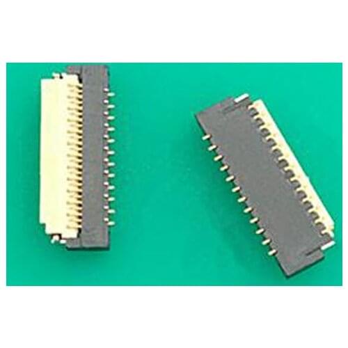 10pcs FPC Connector FH26 Series 0.3 Pitch 13/15/21/25/31/35/39/41/45/51/61 Pin Double Row LCD Screen Cable Socket