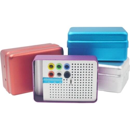 180-Holes Autoclave Sterilizer Case Burs Dental Disinfection Endo Files Holder Box for Oral Care Tools Dentist Lab Equipment