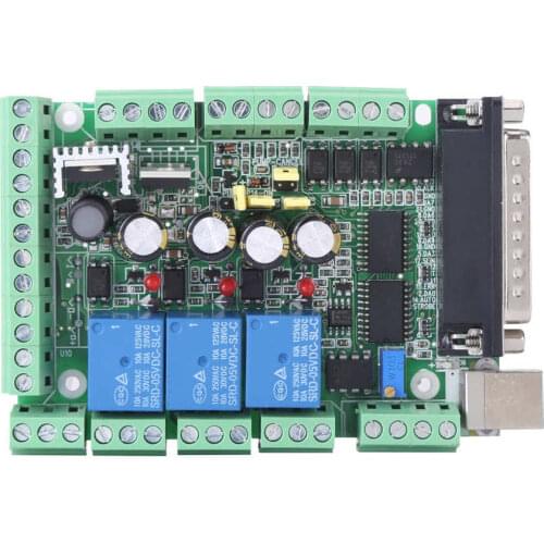 4-axls 6-axls CNC Breakout Board CNC Engraving Machine Breakout Board For Stepping Motor Driver MACH3V2.1-L Interface Adapter