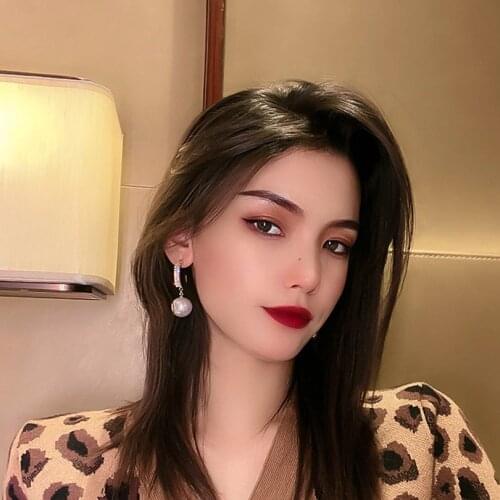 Zircon Artificial Gems Earrings For Women Jewelry Cерьги Kolczyki Pendientes Unusual Vintage Korean Fashion Female Popular Now