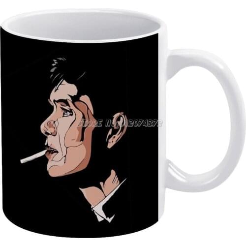Art Shelby Coffee Mugs Ceramic Personalized Mugs 11 Oz White Mug Tea Milk Cup Drinkware Travel Mug Thomas Shelby Shelby Thomas S