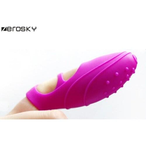 Zerosky Dancer Finger Massager Vibrating G-spot Stimulator Vibrator for Women Adult Sex Products Sex Mashine