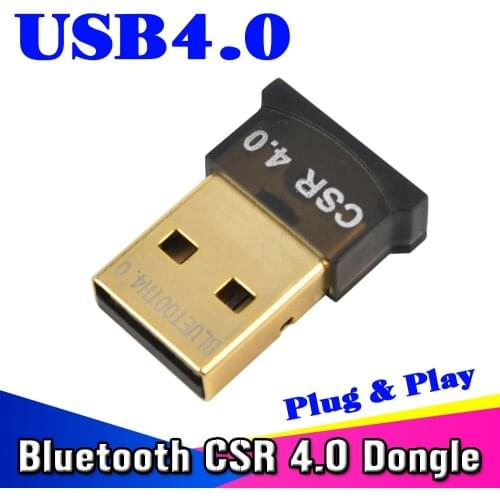 Mini USB 2.0 Bluetooth Version 4.0 Adapter Wireless Dongle EDR Adaptor 1-100M Rate 3Mbps For Laptop Notebook Tablet PC Computer