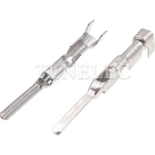 50pcs 3.0 Series Male Wire Crimp Terminal Pins Spade Connector Splices Chip Socket Plug Electrical Quick-connect DJ611-F1.2A