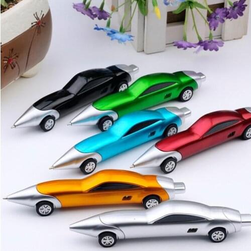 Spray Painting Creative Car Pen Novelty Classic Cars Ballpoint Pen School Office Supplies Novelty Kids Toys Signature Ball Pen