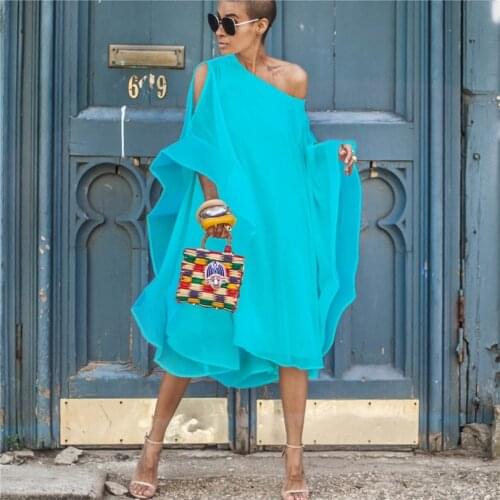 Autumn winter 2021 AFRICAN LADY CLOTHES africa suits for women DRESSES casual loose robes africaine longo robe plus size dress