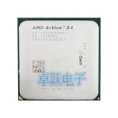 Free shipping AMD X4 740 Quad-Core FM2 3.2GHz 4MB 65W CPU processor pieces X4-740 working 100