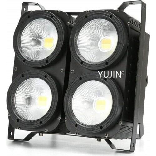 8pcs/lot Stage Blinder 4 Eyes 4x100W COB Stage Lights Outdoor Audience Light