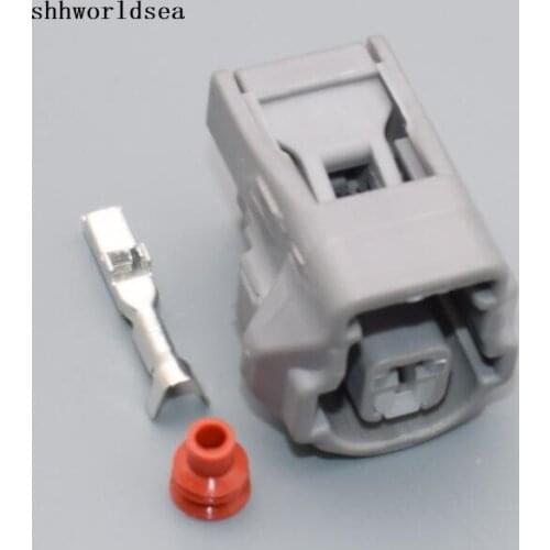 Shhworldsea 2/5/30/100sets 1pin 2.2mm female 1 way for Toyota 2JZ knock sensor car plug waterproof auto connector 7283-1015-10