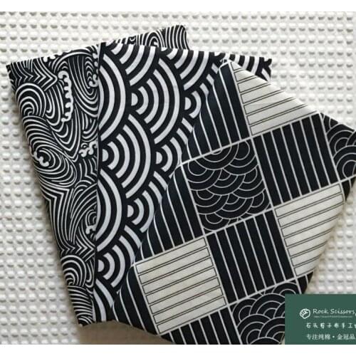 Japanese style Table Cloth Fabric Bento Waves 160*200cm