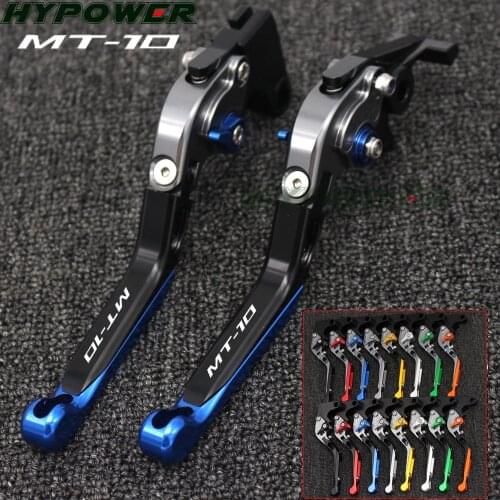 For YAMAHA MT-10 MT 10 FZ-10 FZ10 MT10 2015 2016 2017 2018 Motorcycle Accessories Folding Extendable Brake Clutch Levers